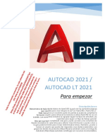 Manual - Autocad 2021 - 01 para Empezar