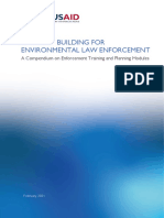 Capacity Building For Environmental Law Enforcement - A Compendium On Enforcement Training and Planning Modules - 0