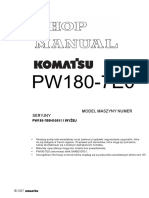 Komatsu Pw180 DTR (PL)