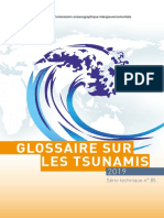Les Tsunamis Glossaire Sur: Série Technique N 85
