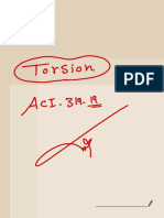 Torsion As Per ACI318-19 Notes