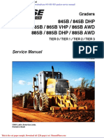 Case 845 865 885 Graders Service Manual