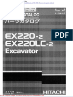 Hitachi Ex220 200lc 2 Excavator Parts Catalog