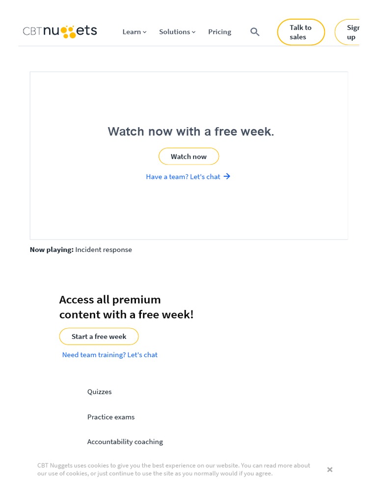 Hacker Tools Techniques And Incident Handling Sec504 Cbt Nuggets
