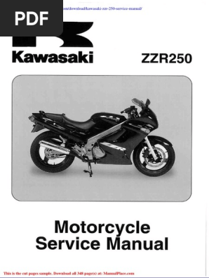 zzr250 サービスマニュアル　2004年式〜2007年 Kawasaki ZZR 250 Service Manual Download | PDF