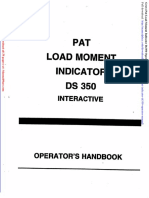 Grove Pat Load Moment Indicator Ds350 Operator Manual