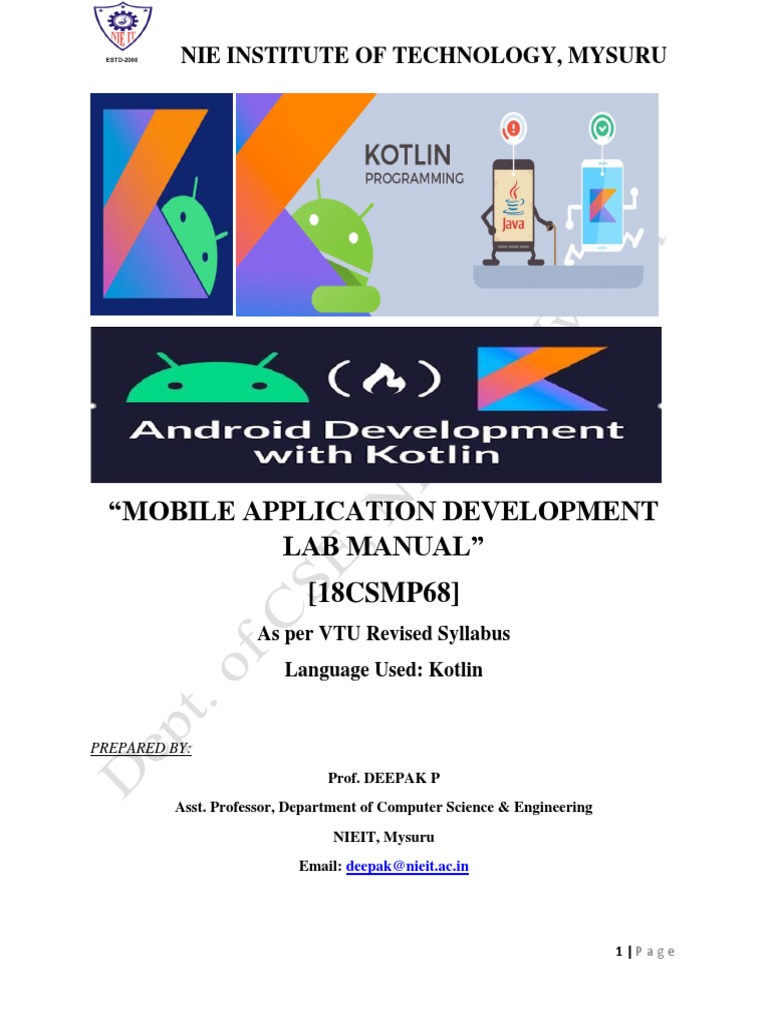 18csmp68 mobile application development lab manual in kotlin pdf