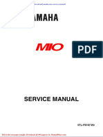 Yamaha Mio Service Manual
