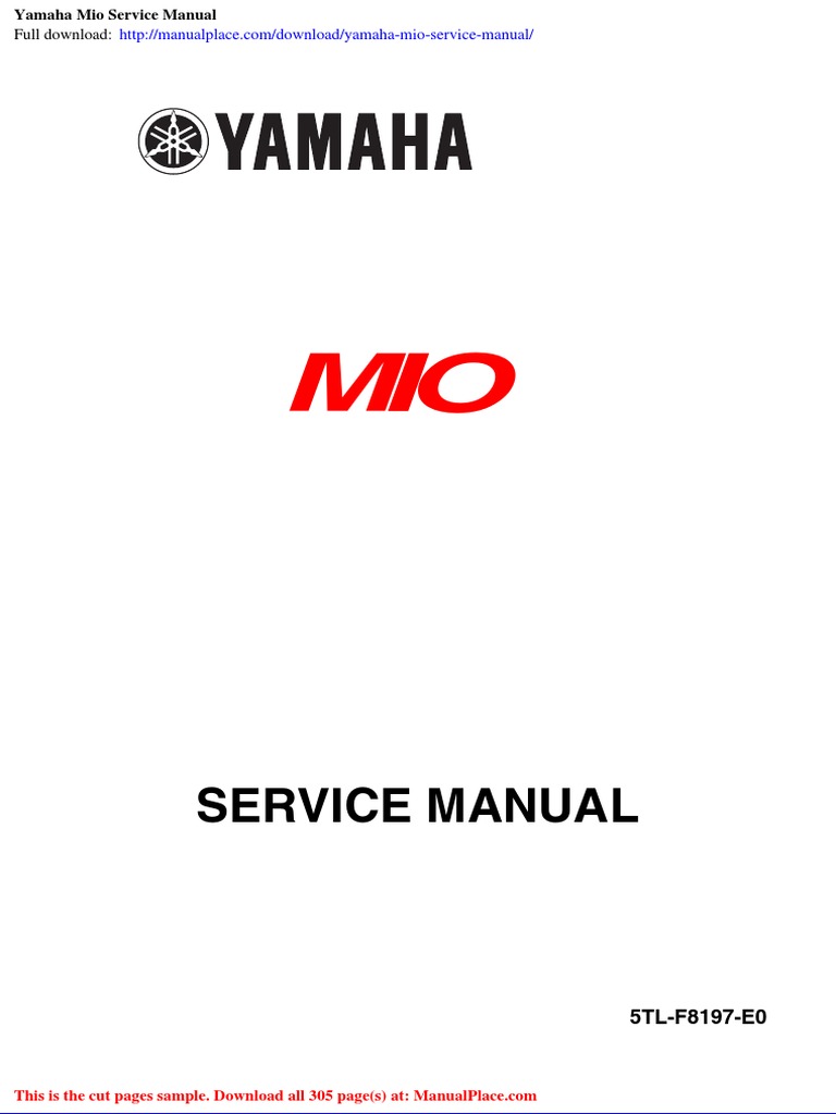 YAMAHA MIO I 125 SERVICE MANUAL PDF FREE DOWNLOAD PHILIPPINES intelligence overview