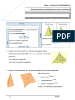 FT1 Volume e Àrea Da Superfície de Uma Pirâmide