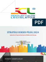Materi Presentasi Strategi Pileg 2024