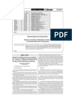 Modificatoria Del to de Registro, Control y Vigil an CIA Sanitaria de Productos Farmaceuticos