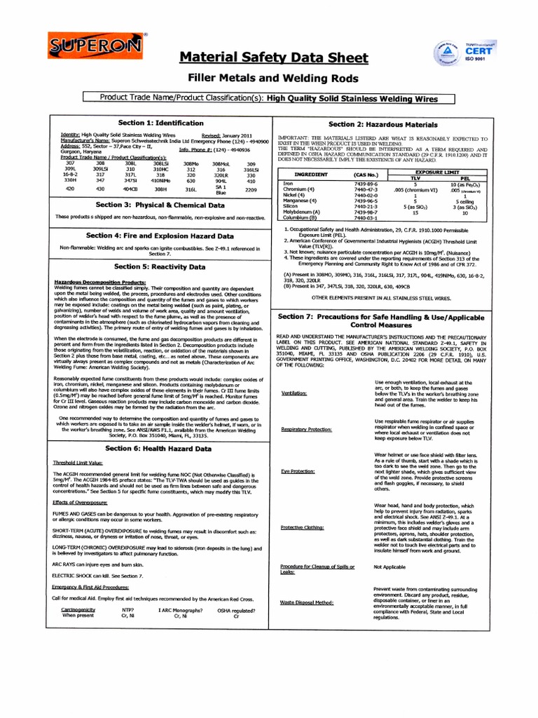 superon-msds-pdf-welding-construction