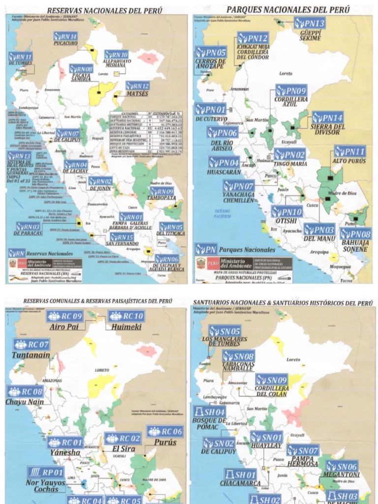 Reserva Nacional, Mapas | PDF