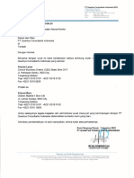 Surat Pemberitahuan Pindah Alamat Kantor - QCI