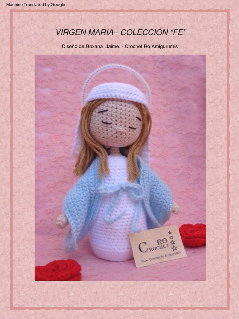 Virgen María Crochet | PDF | Textiles