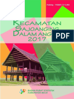 Kecamatan Sajoanging Dalam Angka 2017