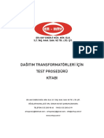 Dagitim Trafolari Test Proseduru Kitap 92082