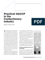 HACCP-confectionery