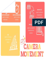 Camera Movement Poster