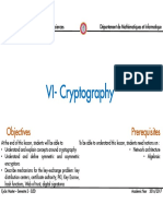 6 Cryptography
