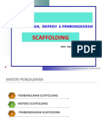 Pembuatan Dan Pembongkaran Scaffolding