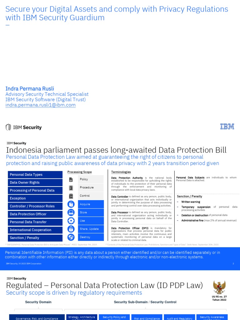 Data Protection Compliance with IBM | PDF | Cloud Computing | Ransomware
