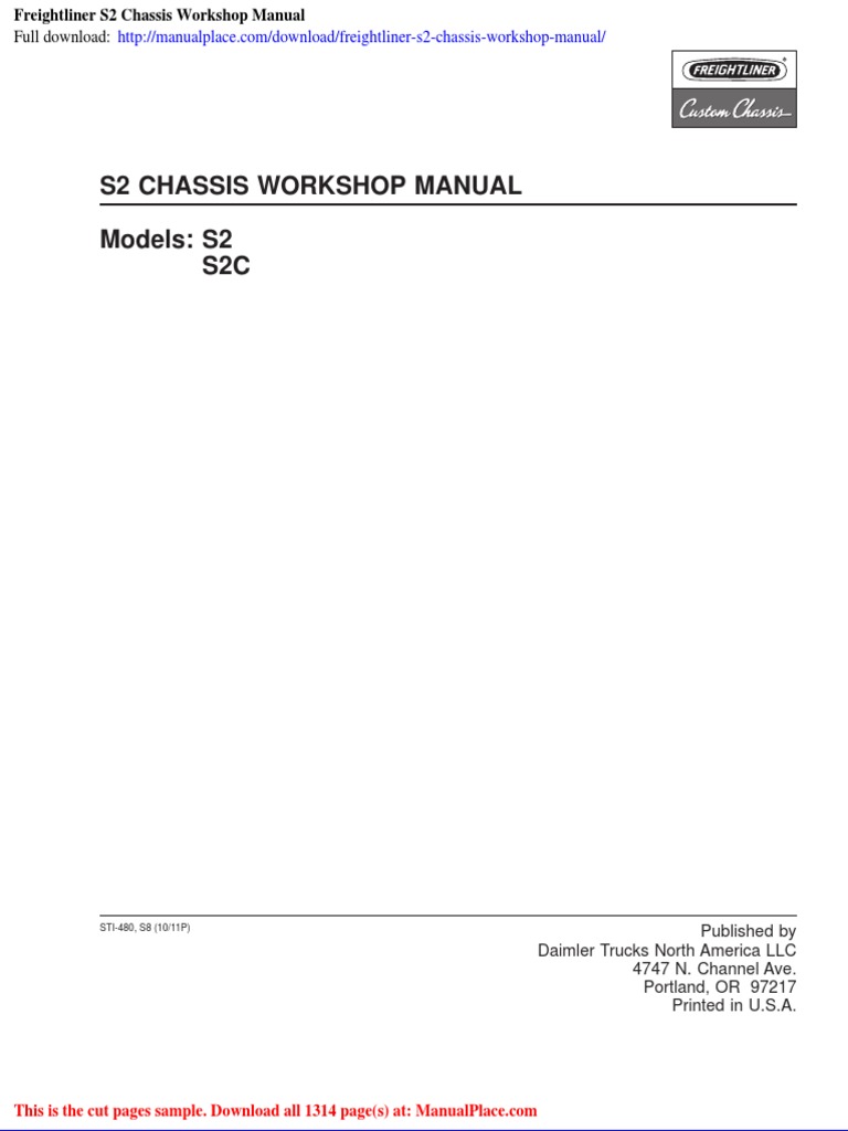 FREIGHTLINER M2 106 WORKSHOP MANUAL PDF FREE DOWNLOAD 2020 intelligence overview