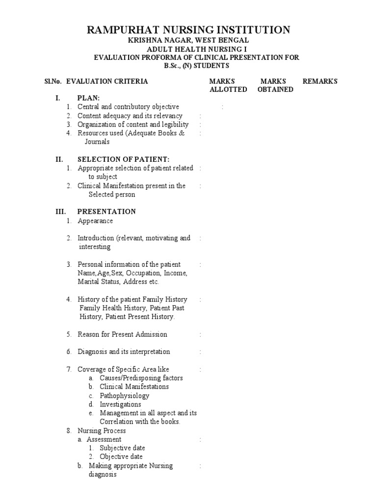 CLINICAL EVALUATION IN NURSING EDUCATION PPT intelligence overview