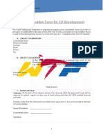 2016 WTF Development Program Application Forms - Kosovo e Reja
