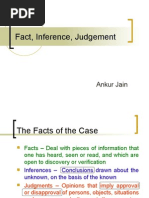 Fact Inference Judgement