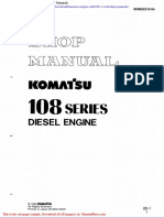 Komatsu Engine Sa6d108 1 Workshop Manuals