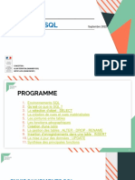 Formation SQL - Complet Serveur Libre