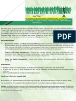 Advertisement - Job Posting Ad - Final. 06.09.23 - Government Relations and Regional Affairs LEAD SPECIALIST, GRRAD-PRD