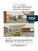 Monash Uni, Building H, LVL 2 - Architectural Project Specification C1