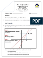 Class 8 Math Worksheet 05-C