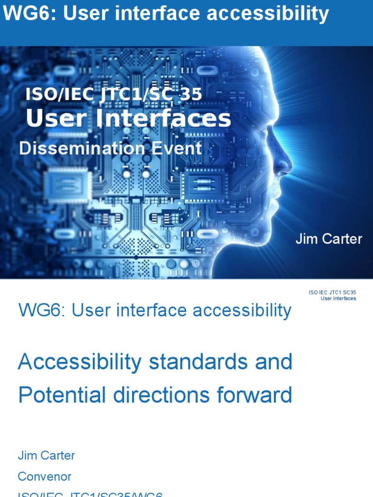 ISO/IEC JTC1 SC35 Dissemination Event February 2023 - WG6 | Download ...