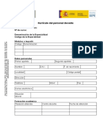 Modelo Curriculum Docente