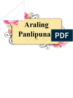 Araling Panlipunanm, L.