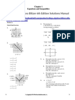 College Algebra Blitzer 6th Edition Solutions Manual