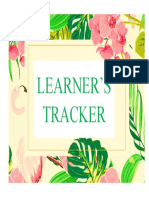 Learner'S Tracker