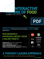 The Interactive Future of Food: Presentation Slides