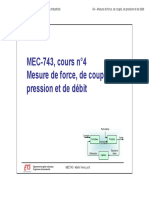 04 - Mesure de Force, de Couple, de Pression Et de Debit