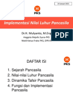 7 Implementasi Nilai Luhur Pancasila