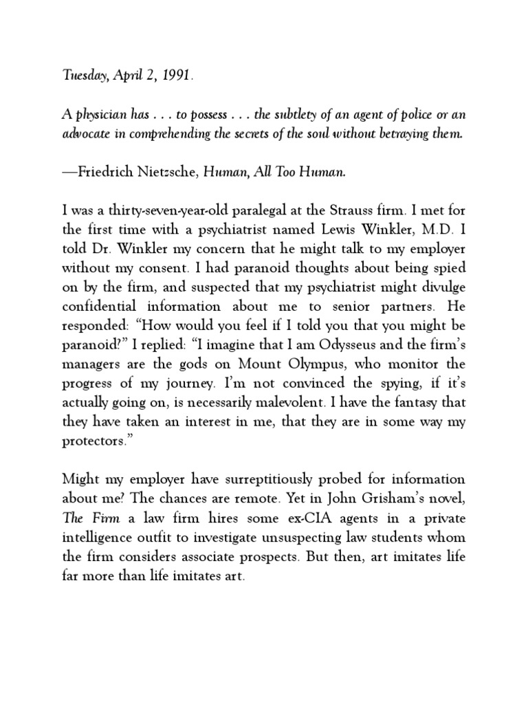 Tuesday April 2 1991 Dr. Winkler PDF