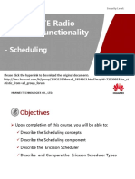 Ericsson LTE FDD Scheduling