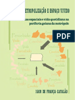 Brasília, Metropolização e Espaço Vivido Práticas Especiais e Vida Quotidiana Na Periferia Goiana Da Metrópole