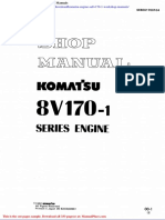 Komatsu Engine Sa8v170 1 Workshop Manuals