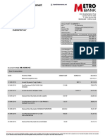 Business Account Statement: MR John Doe 20 Sherwood ST, London W1F 7ed