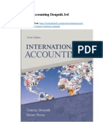 International Accounting Doupnik 3rd Edition Solutions Manual
